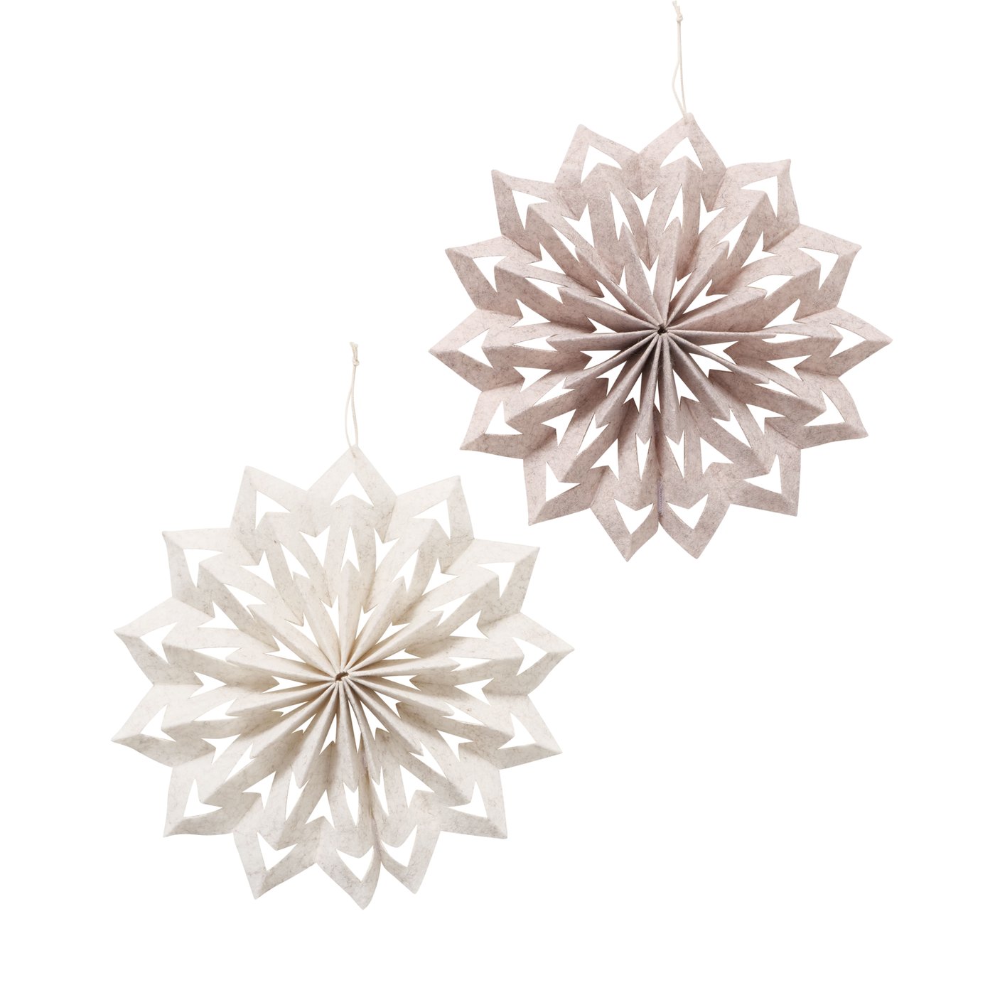 Decoratieve hanger Kassio, ster 2 soorten D 30 cm