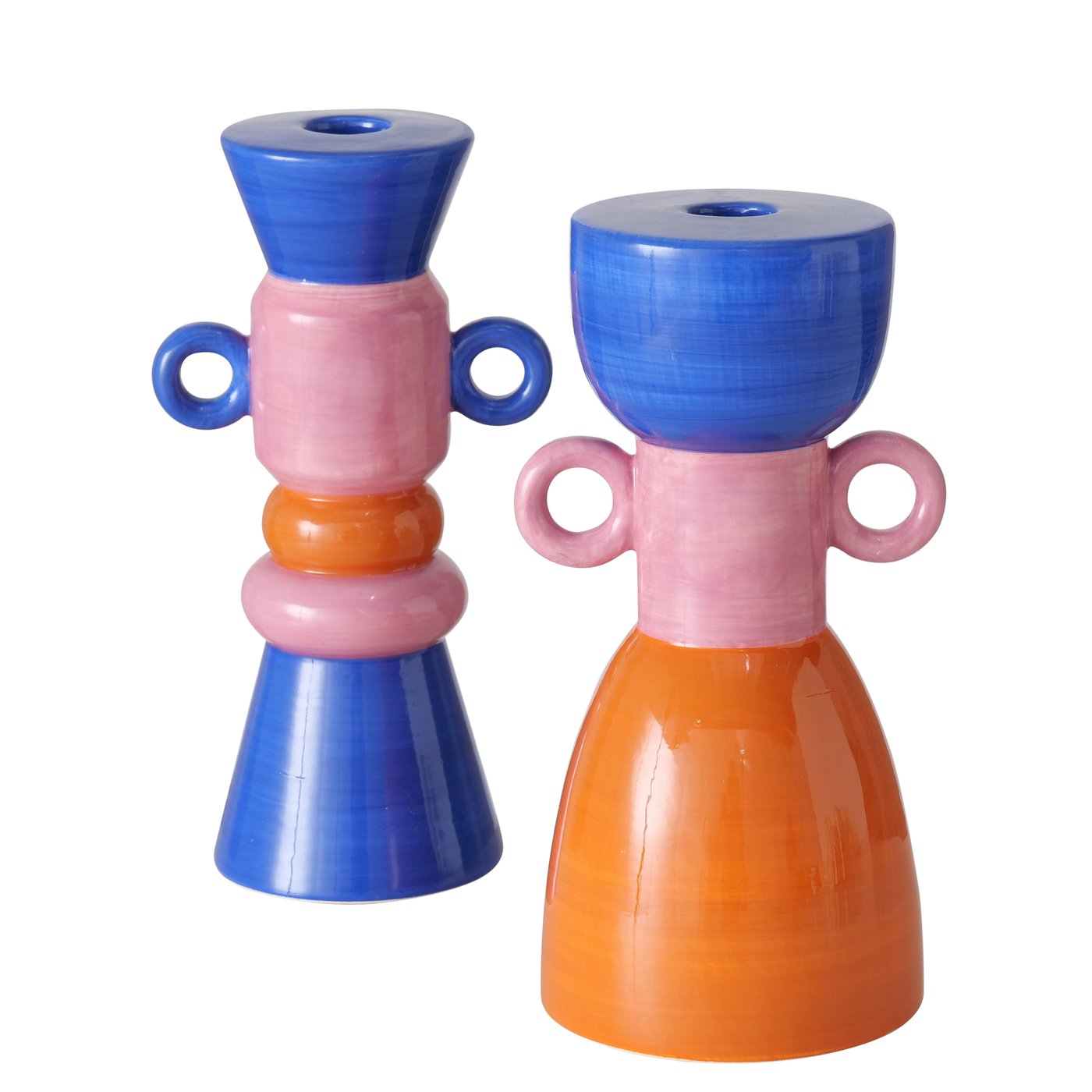 Candle holder Mix, 2ass, H21cm
