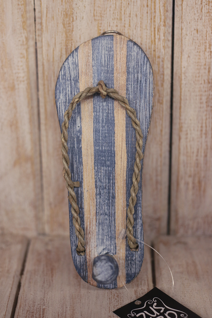 Haakje Slipper Blauw