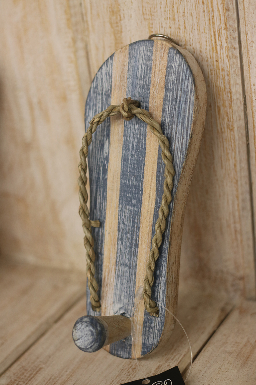 Haakje Slipper Blauw - Afbeelding 2