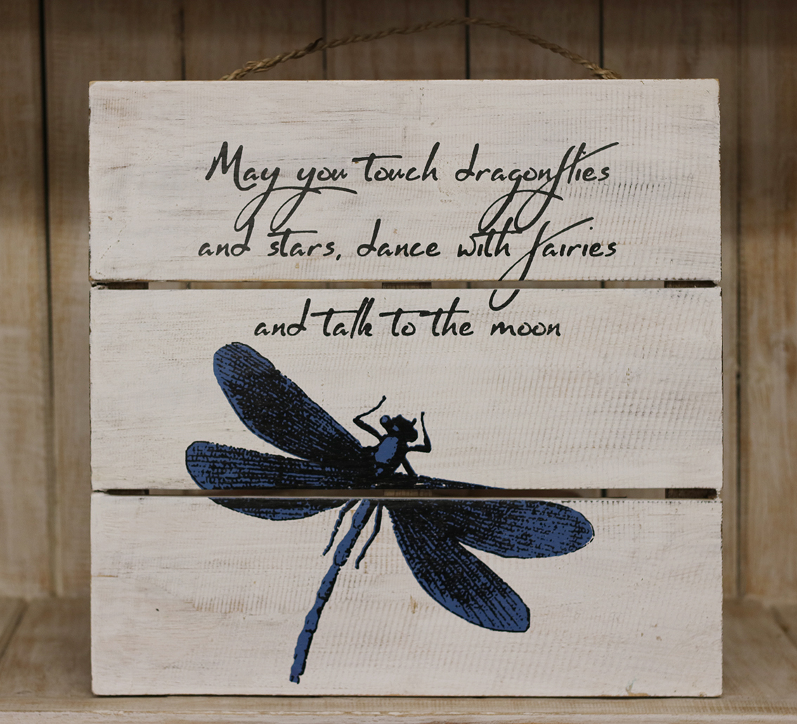 Tekstbord Hout ‘May you touch’