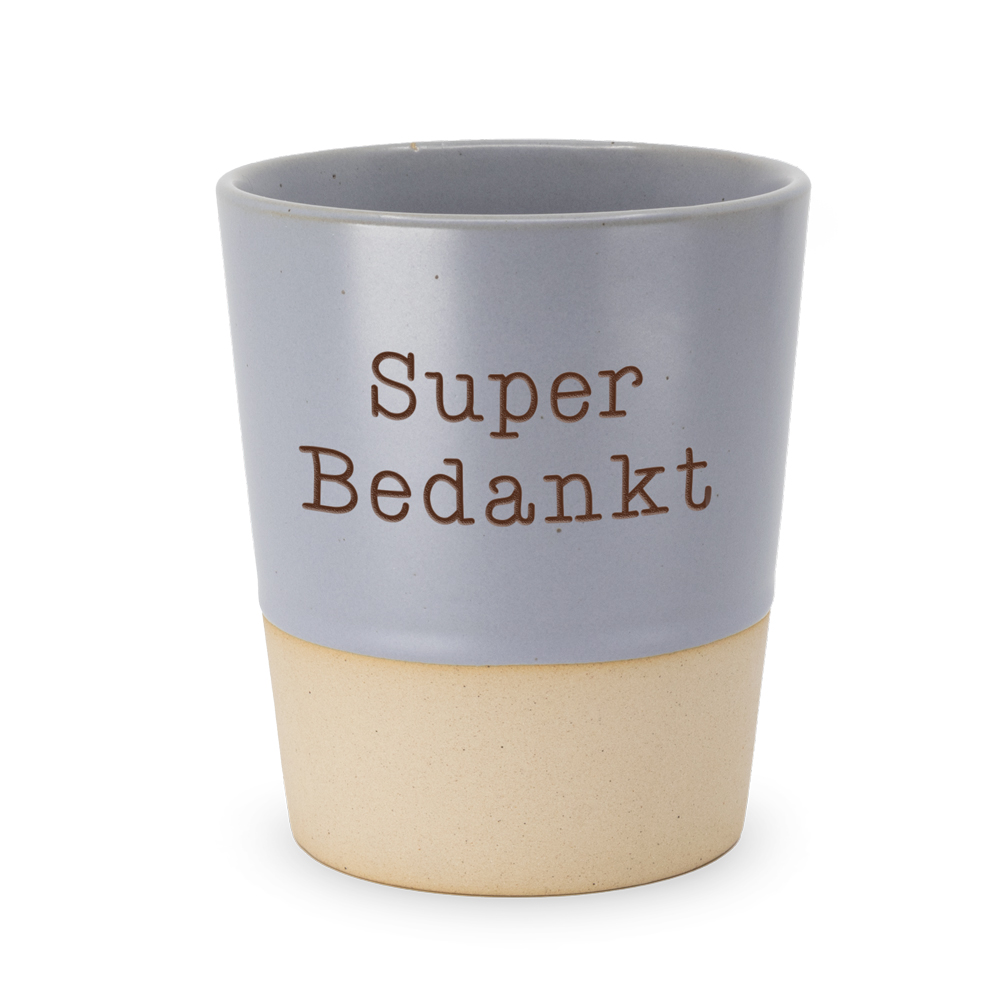 Special Ceramics - Beker - Bedankt