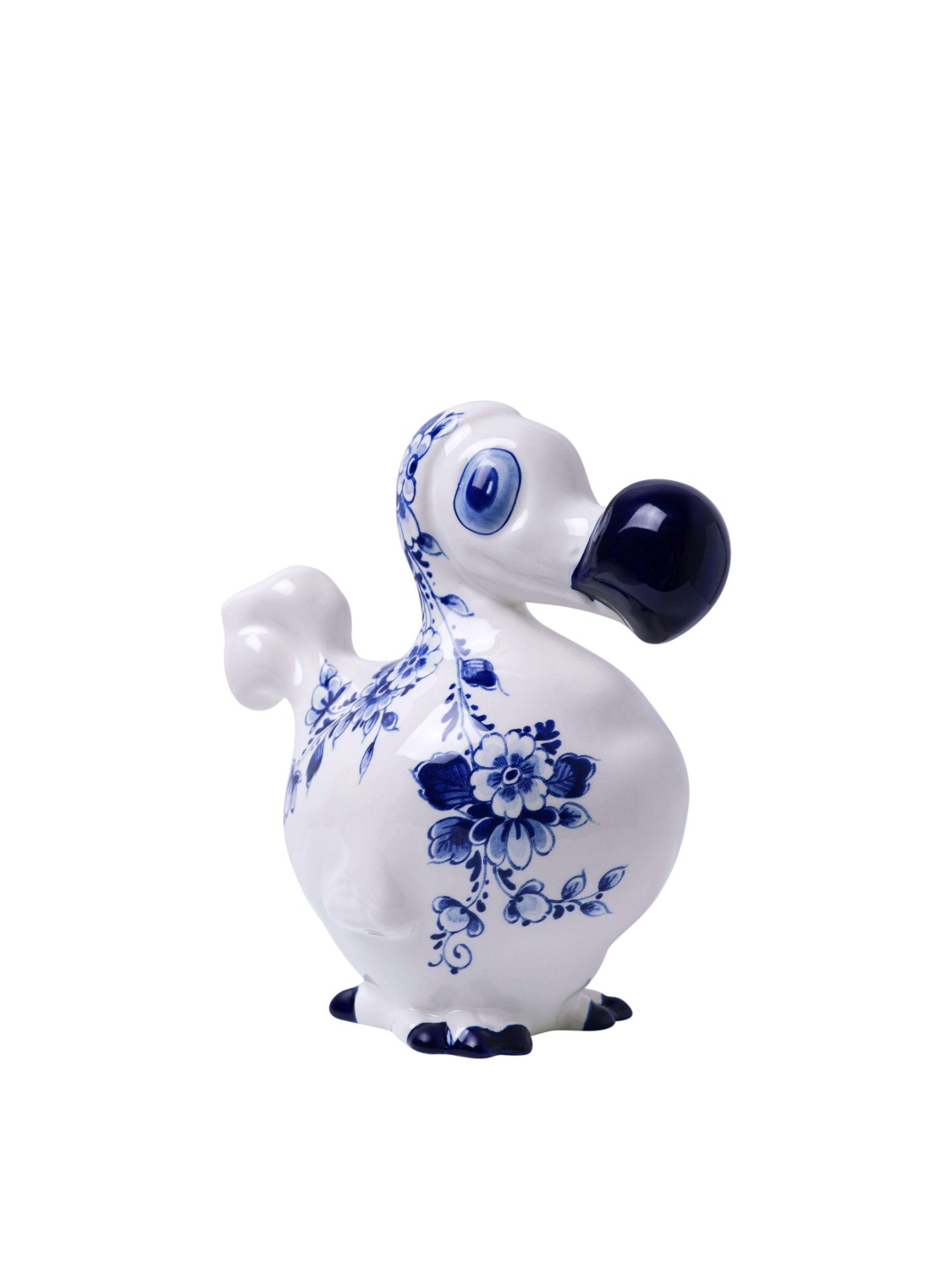 Decoratiebeeld De Blauwe Dodo - Keramiek -  17 cm