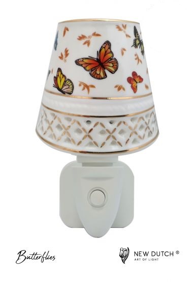 Nachtlampje LED Butterflies New Dutch