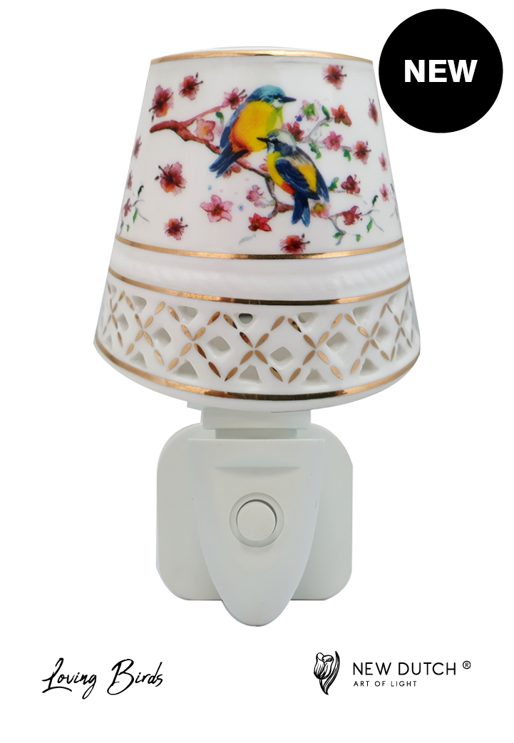 Nachtlampje LED Loving Birds New Dutch®