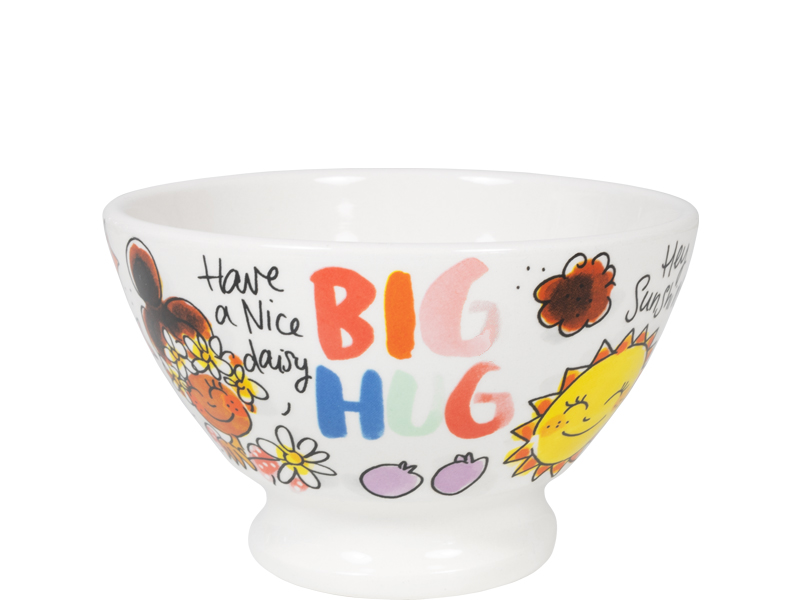 Blond Amsterdam BLOND HUG: BOWL ON FOOT 13 CM BIG HUG