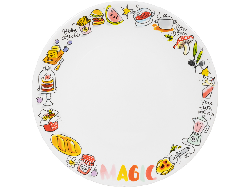 Blond Amsterdam BLOND HUG: PLATE 26 CM MAGIC