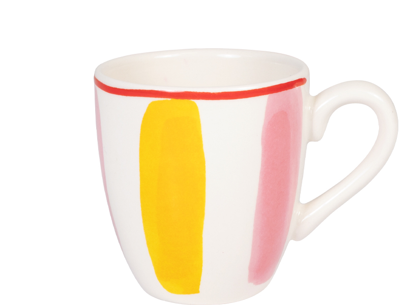 Blond Amsterdam EB: MINI MUG 0.2L PINK-YELLOW