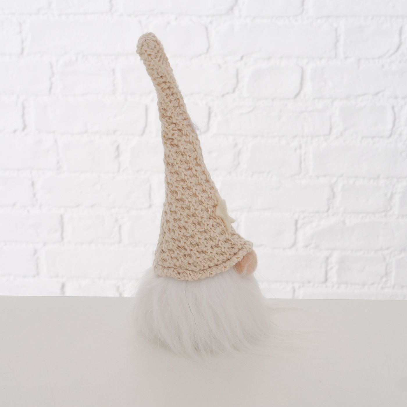 Figuur Larsy, 3 ass., gnome, H 22cm, acryl - Afbeelding 7