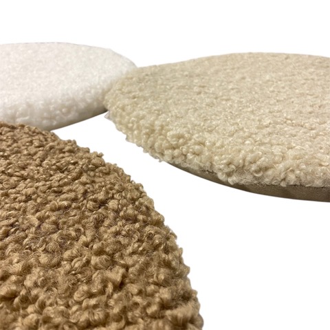 Stoelkussen rond D35cm 3 soorten - Afbeelding 3