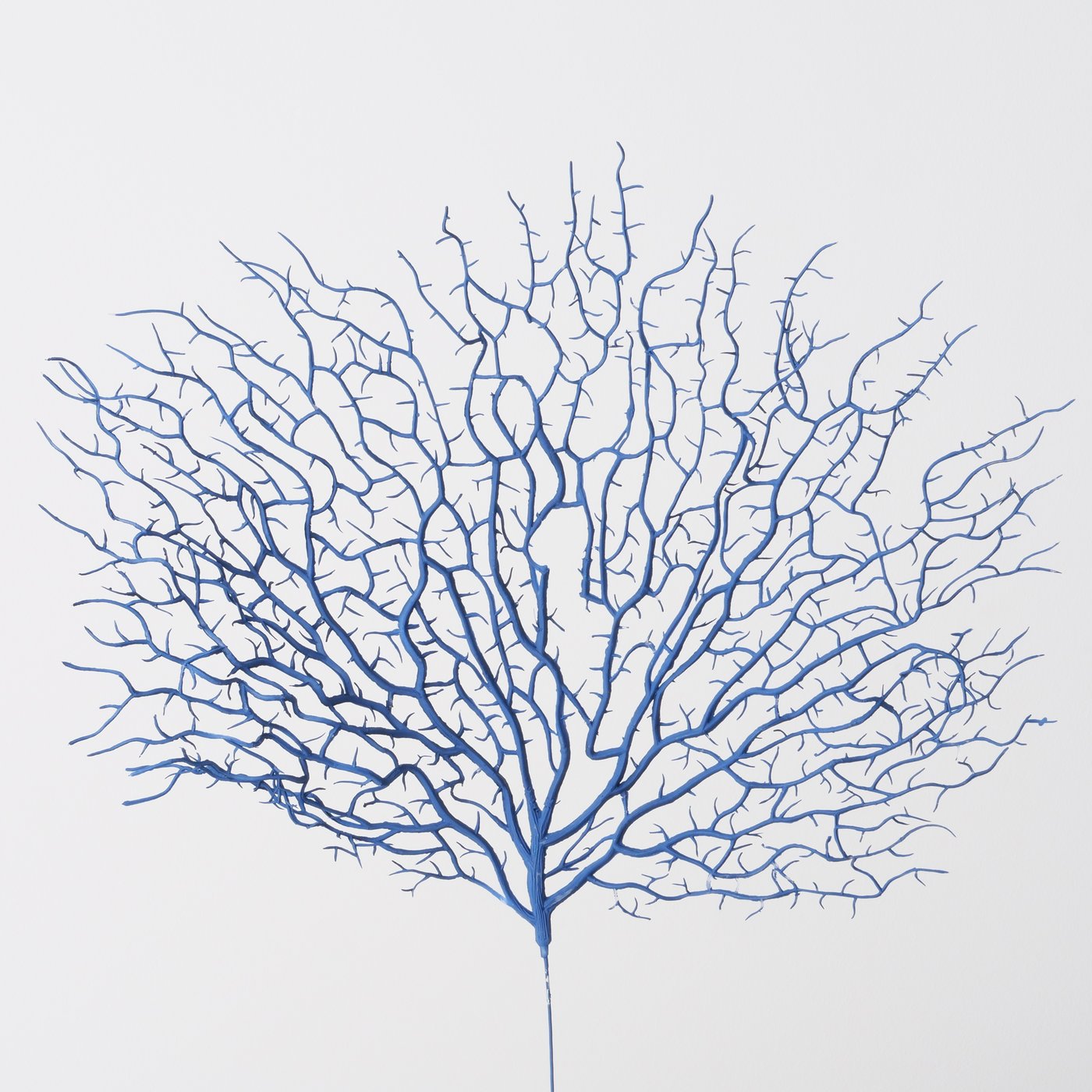 Decorative branch Koralle, blauw