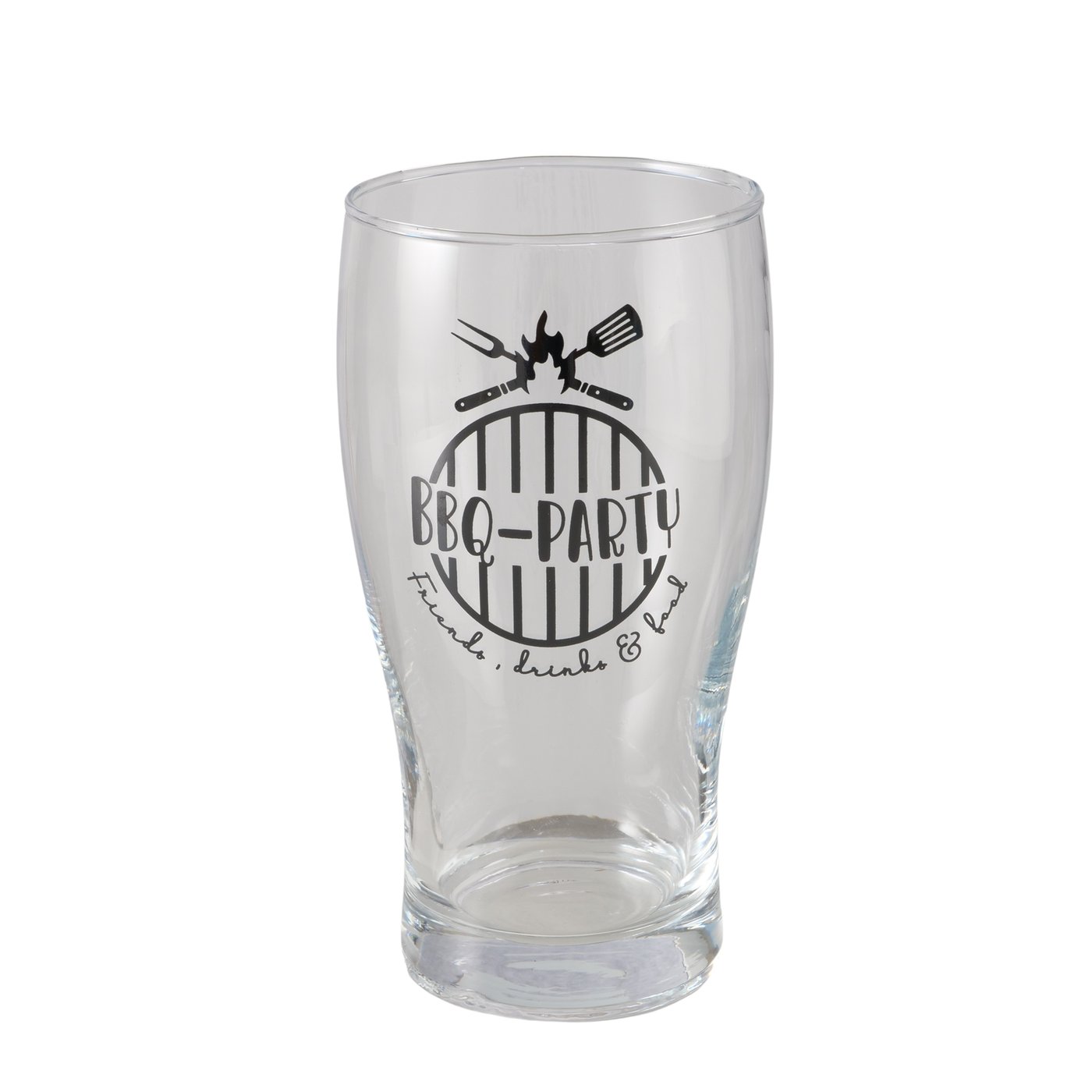 Bierglas BBQ | 2 soorten | H16cm - Afbeelding 2