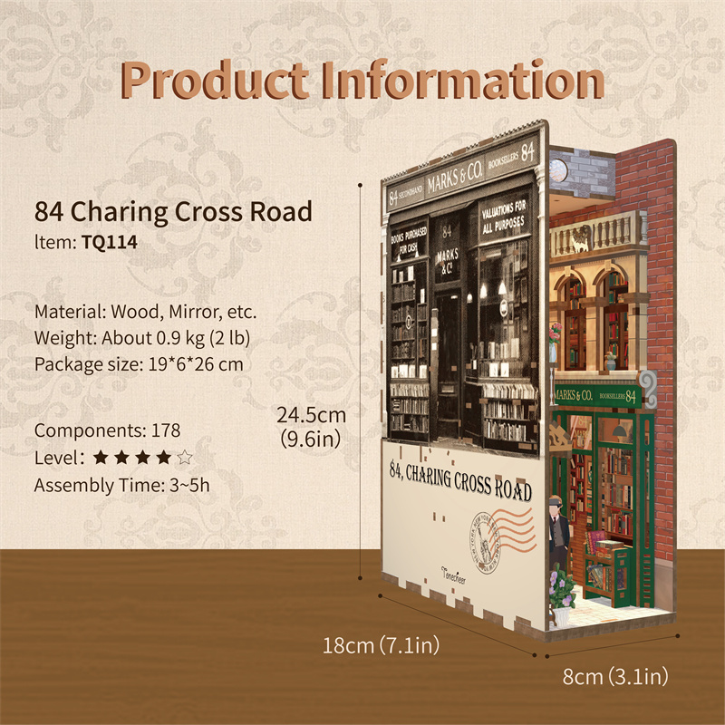 84 Charing Cross Road Bookend - Afbeelding 5