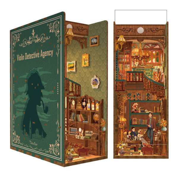Violin Detective Agency (Incl.DC) Bookend