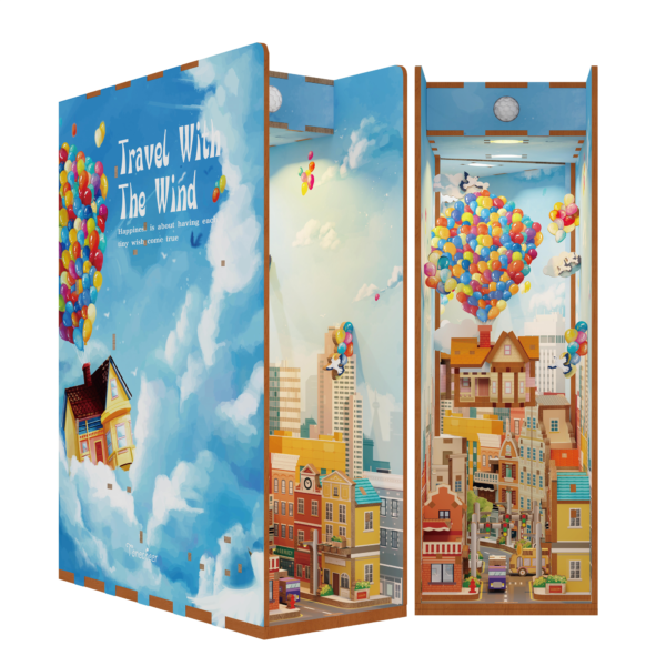 Travel With The Wind Bookend
