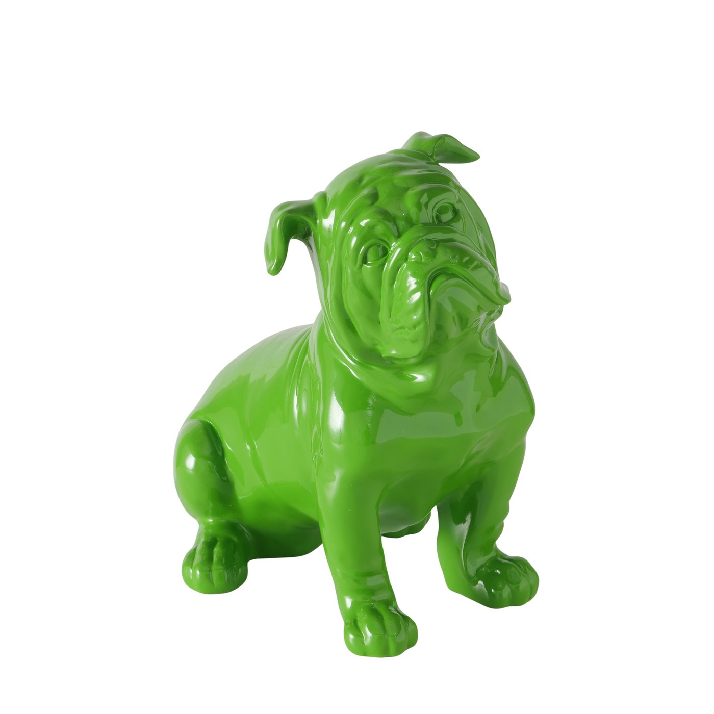 Beeld Bully | H 32 cm | groen