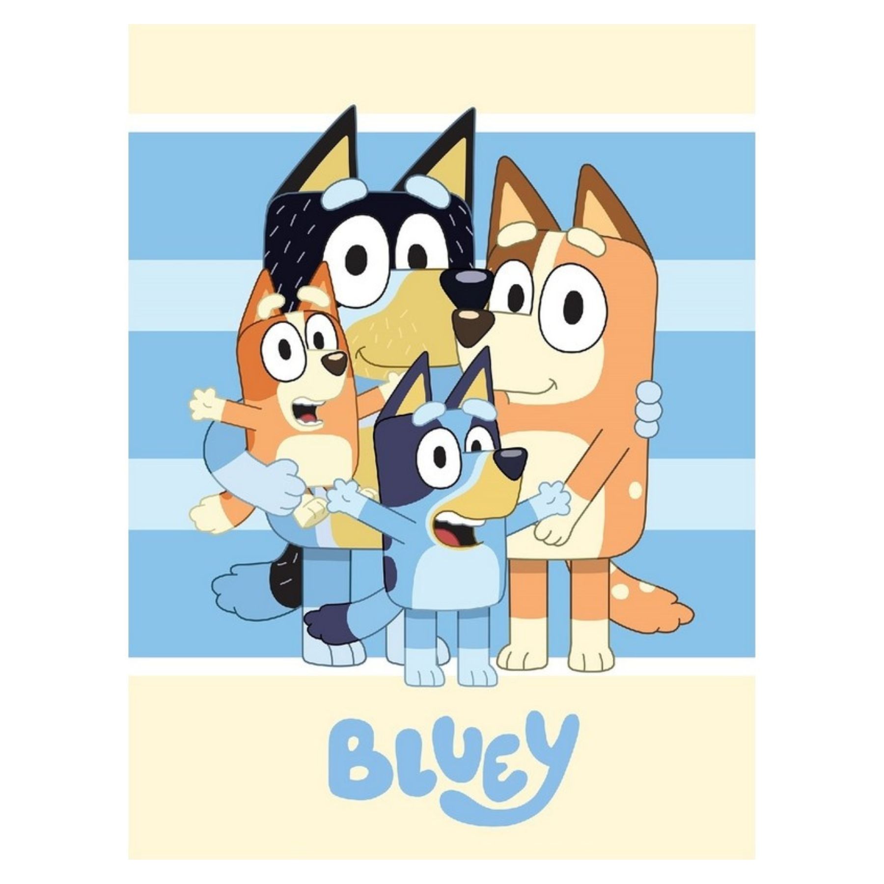 Bluey Fleecedeken