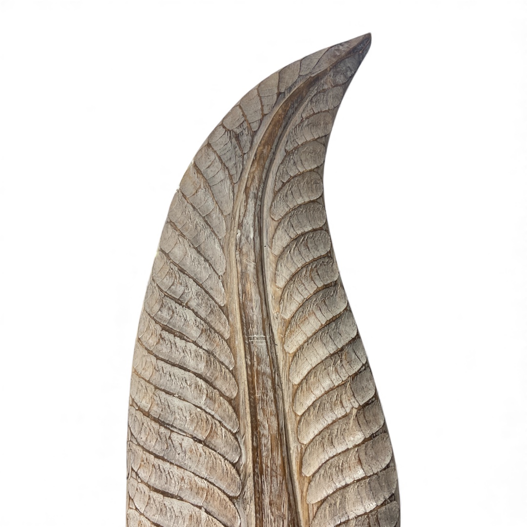 Blad op voetje Naturel groot - Afbeelding 2