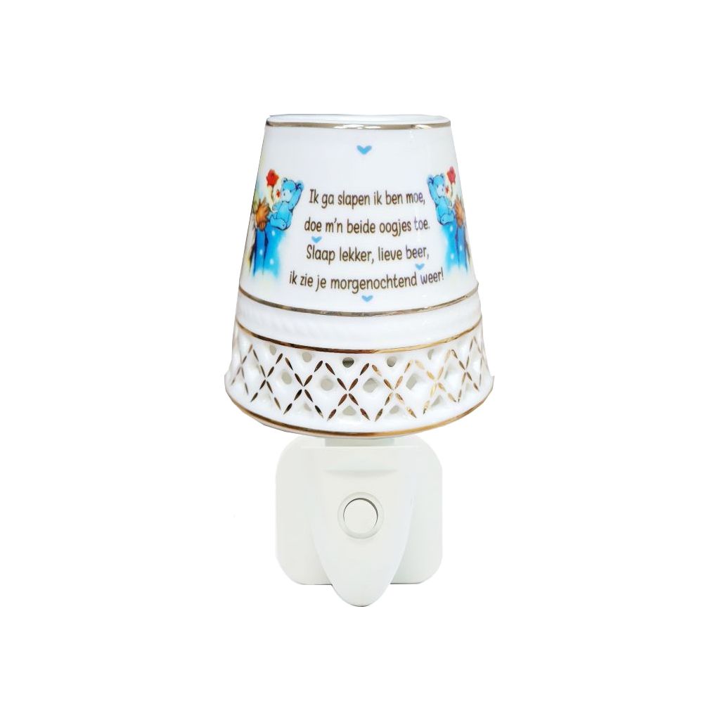Nachtlampje LED Ik ga slapen Blauw