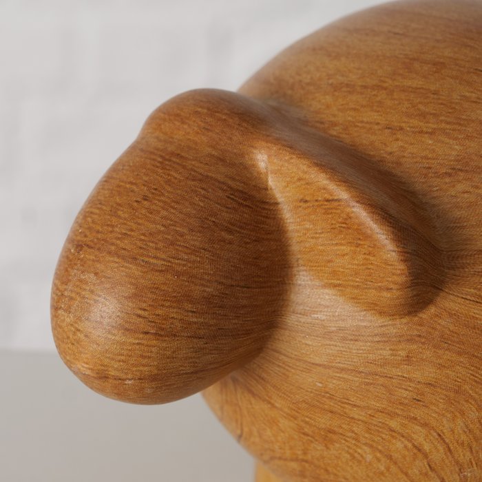 Beeld schaap Wilhelm | H13cm | bruin - Afbeelding 4