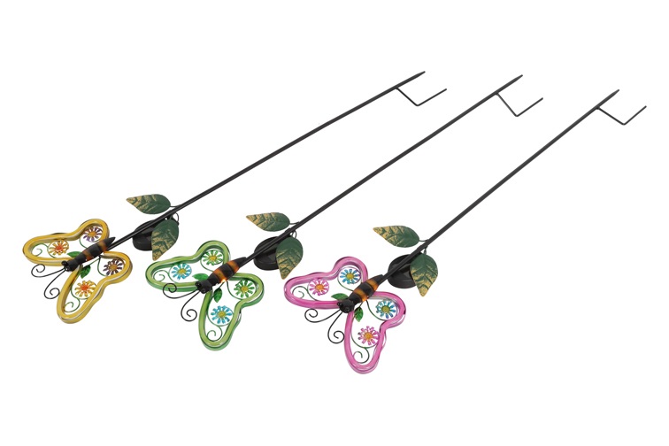 Tuinsteker Butterfly Neon Tube 3 soorten veelkleurig - Afbeelding 2