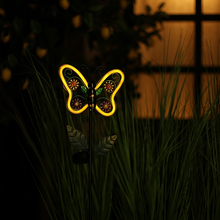 Tuinsteker Butterfly Neon Tube 3 soorten veelkleurig - Afbeelding 3