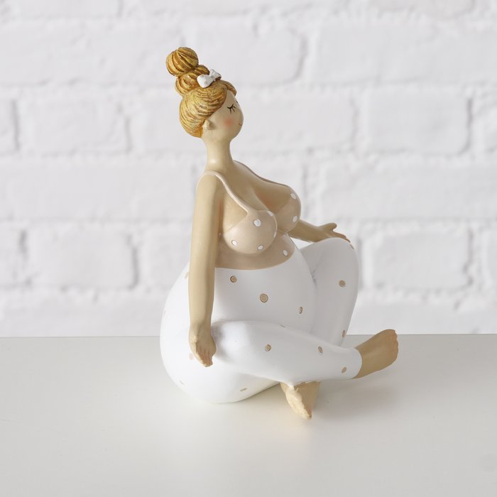 Figuur Yoga 3 soorten beige/wit - Afbeelding 3