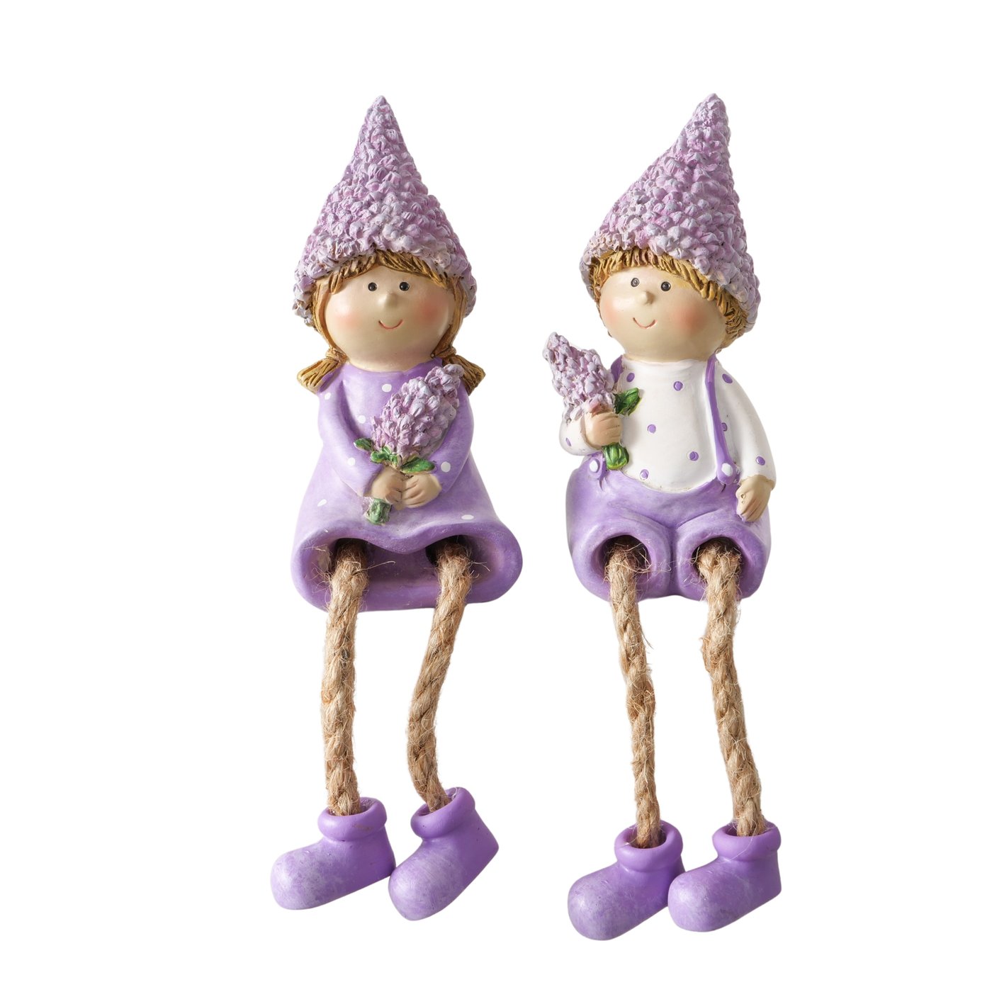 Plankzitter Lavander 2 soorten H10cm lila