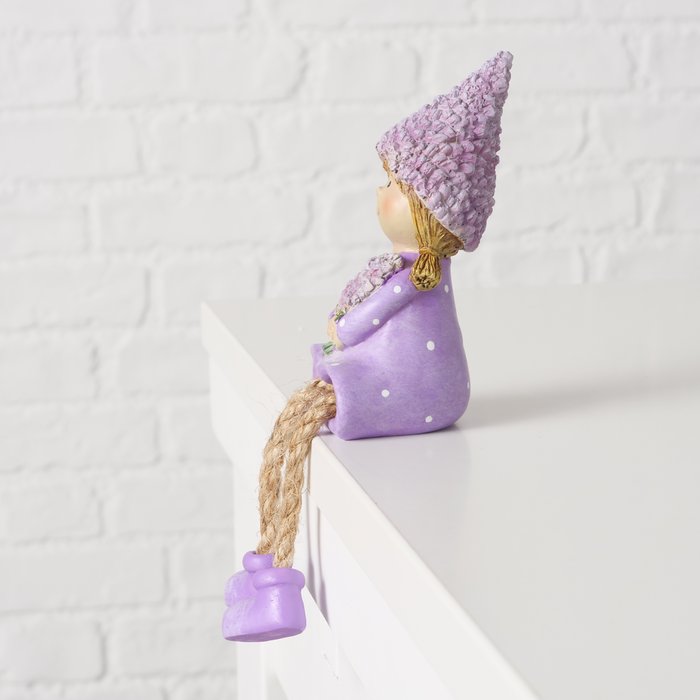 Plankzitter Lavander 2 soorten H10cm lila - Afbeelding 4