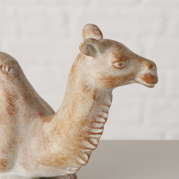 Figuur Camel 2 soorten H9,5cm beige - Afbeelding 2