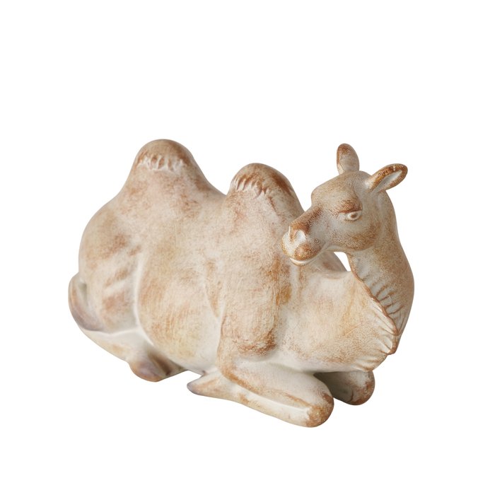Figuur Camel 2 soorten H9,5cm beige - Afbeelding 4