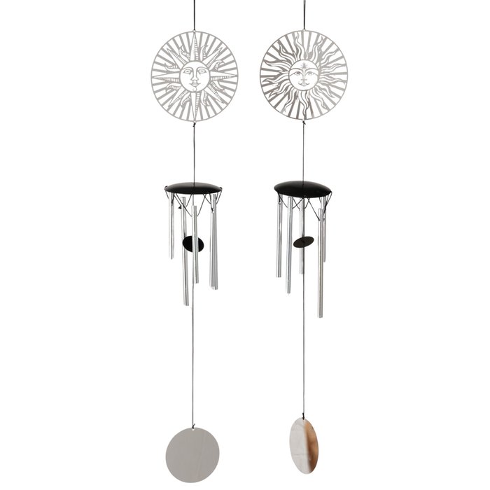 Windgong Omea zon 2 soorten H47cm zilver