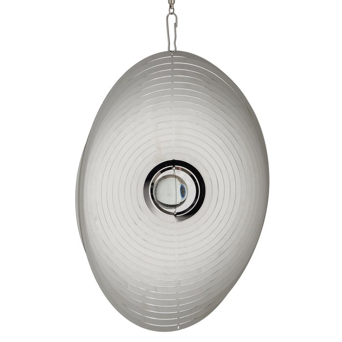 Decoratieve pendant Rondo D20cm zilver