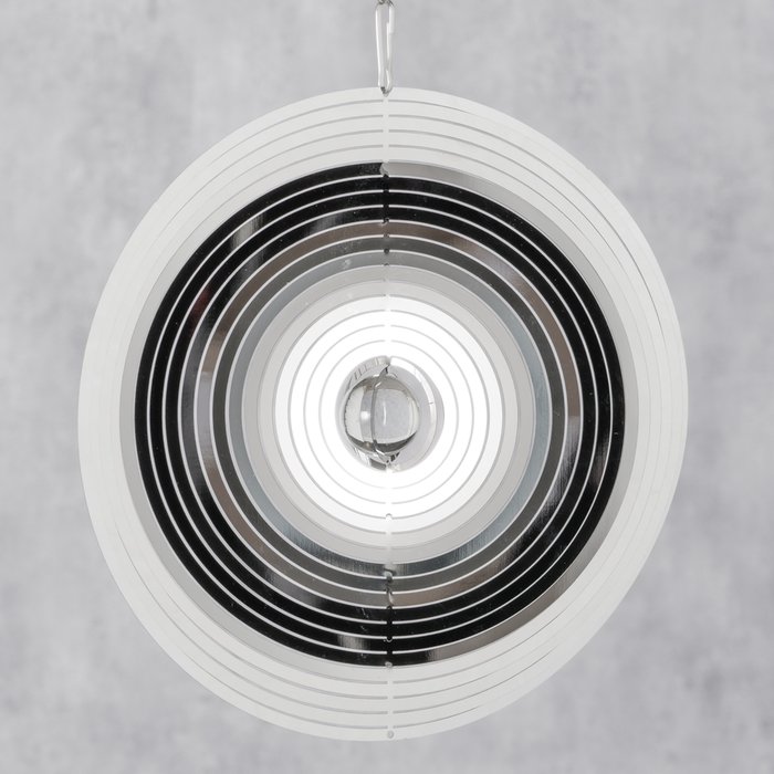 Decoratieve pendant Rondo D20cm zilver - Afbeelding 2