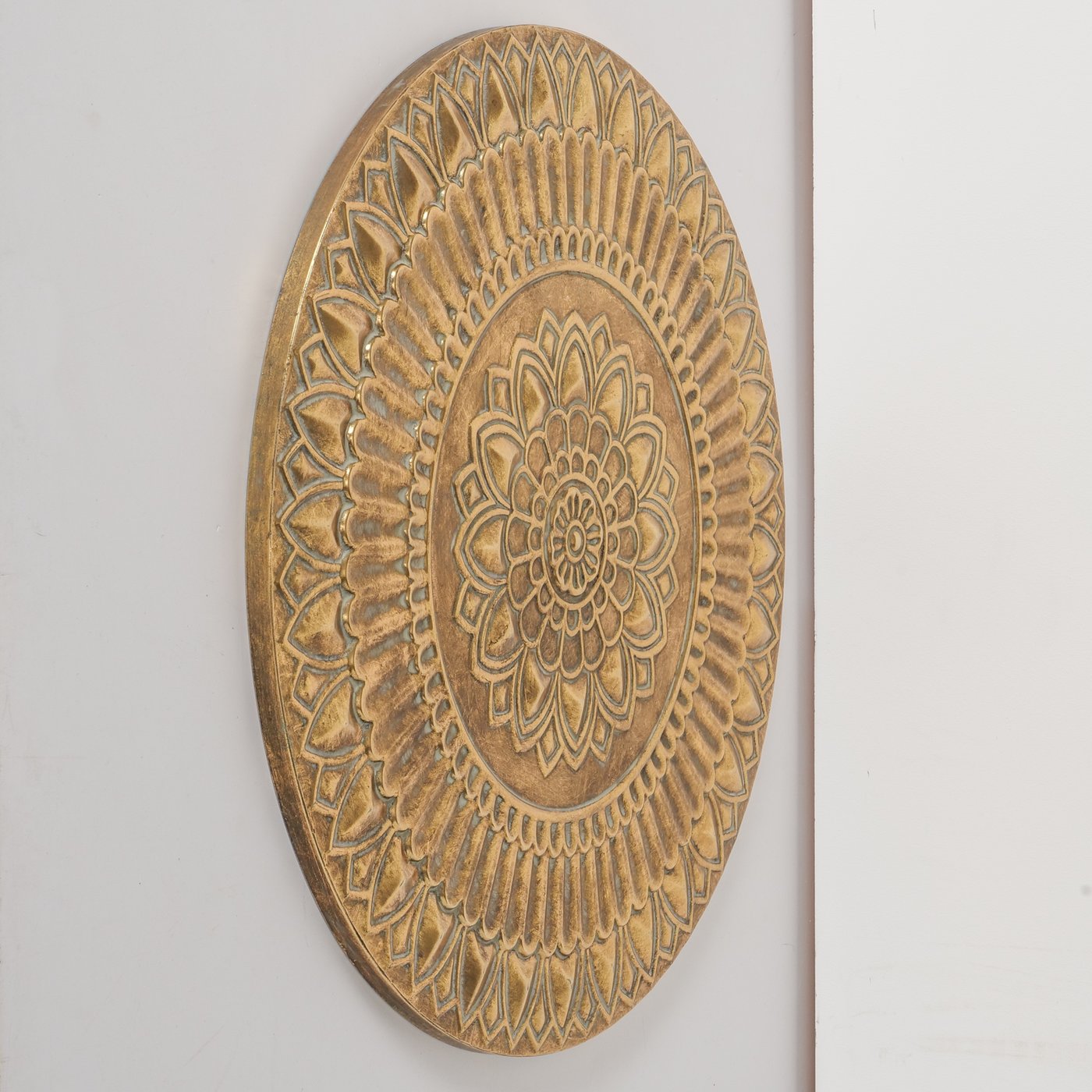 Wandobject Alhambra cirkel | antiek goud - Afbeelding 2