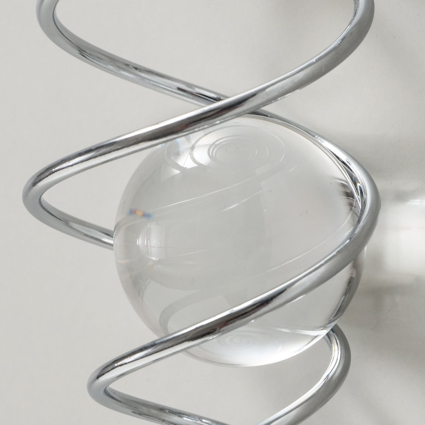 Decoratiehanger Twisty kogel H28cm - Afbeelding 2