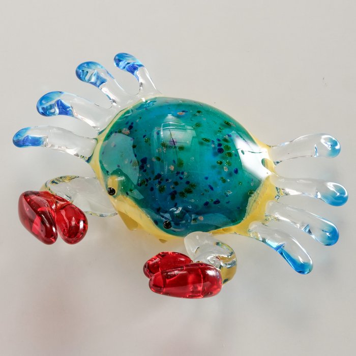 Paperweight Crabby krab H6,4cm veelkleurig - Afbeelding 2