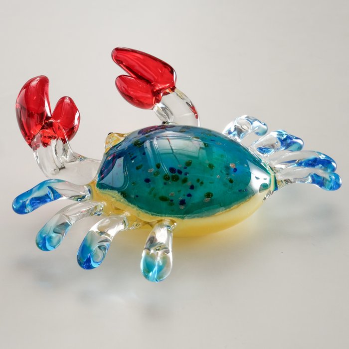 Paperweight Crabby krab H6,4cm veelkleurig - Afbeelding 3
