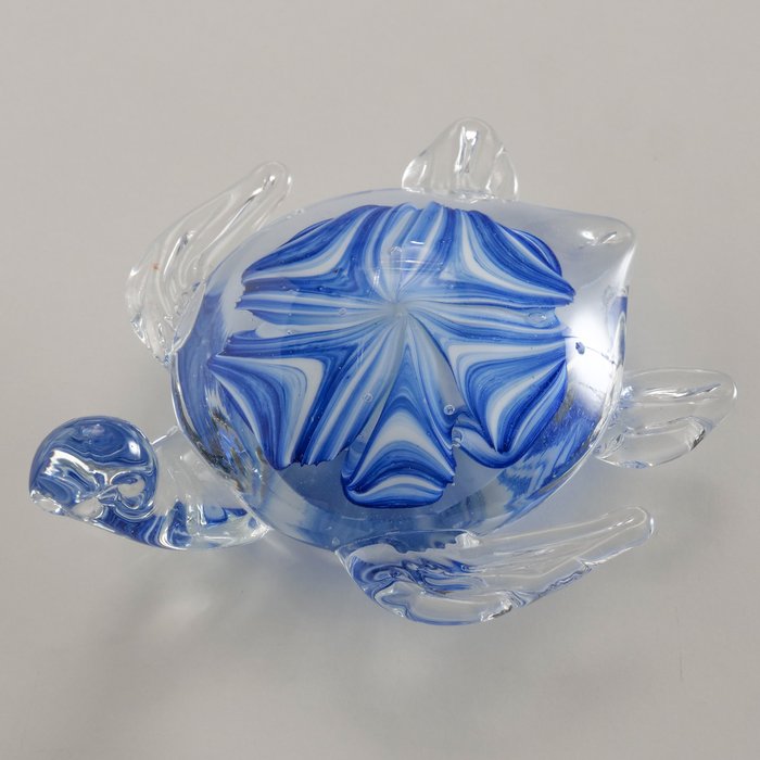 Paperweight Turto schildpad H5cm blauw - Afbeelding 2