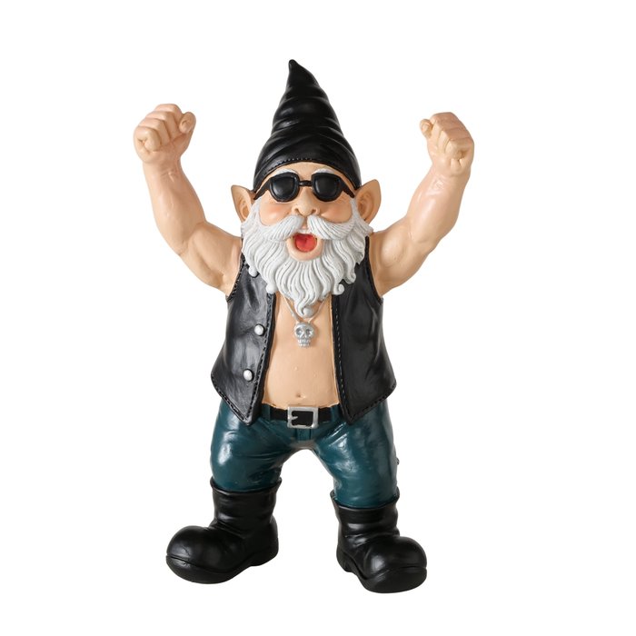 Figuur Wolfgang kabouter | H27cm | zwart