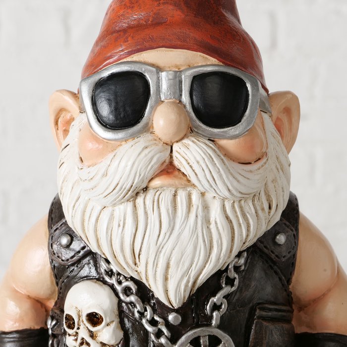 Figuur Manne kabouter | H27cm | bruin - Afbeelding 2