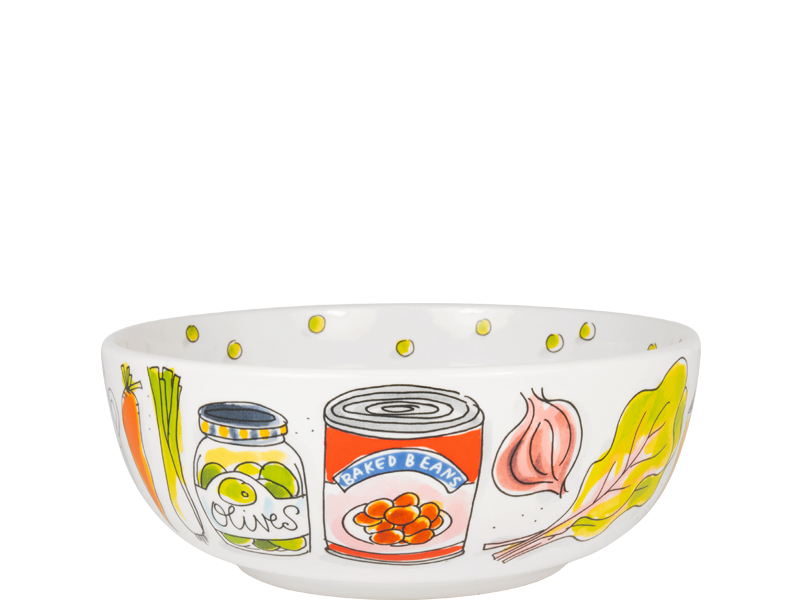 ED: SCHAAL 24 CM SALAD ICONS - Afbeelding 2
