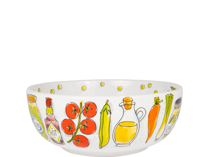 ED: SCHAAL 24 CM SALAD ICONS - Afbeelding 3