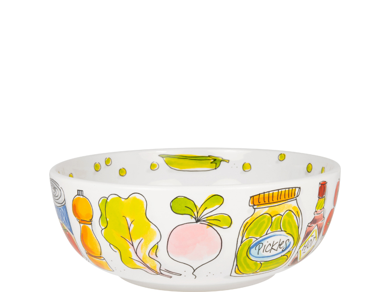 ED: SCHAAL 24 CM SALAD ICONS - Afbeelding 4