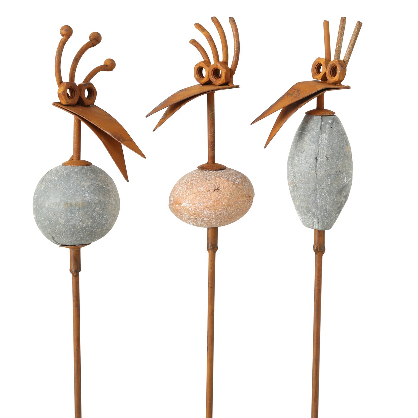 Tuinsteker Marvin, vogel, H100cm
