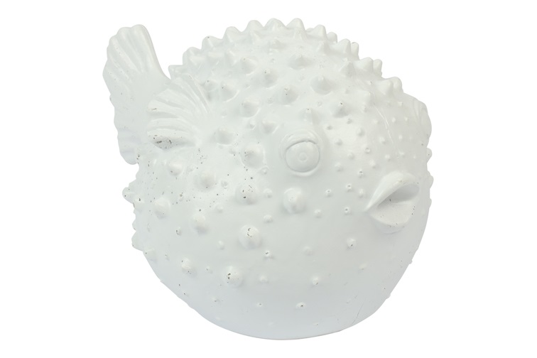 Kogelvis Puffy | L | wit
