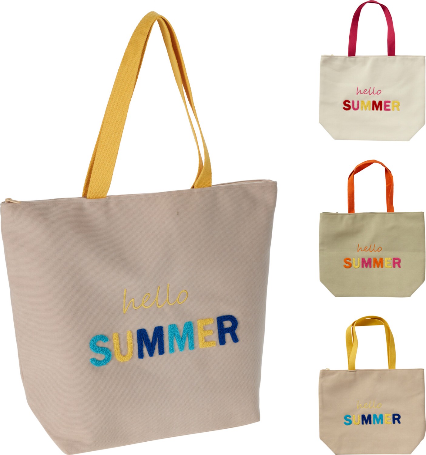 STRANDTAS 48X15X38CM 3 soorten