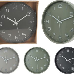 WANDKLOK PP 30CM 3 soorten