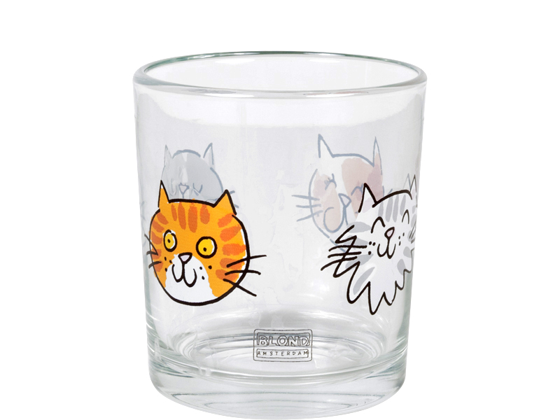 DIER: SAPGLAS 0,2L CATS MIX - Afbeelding 2