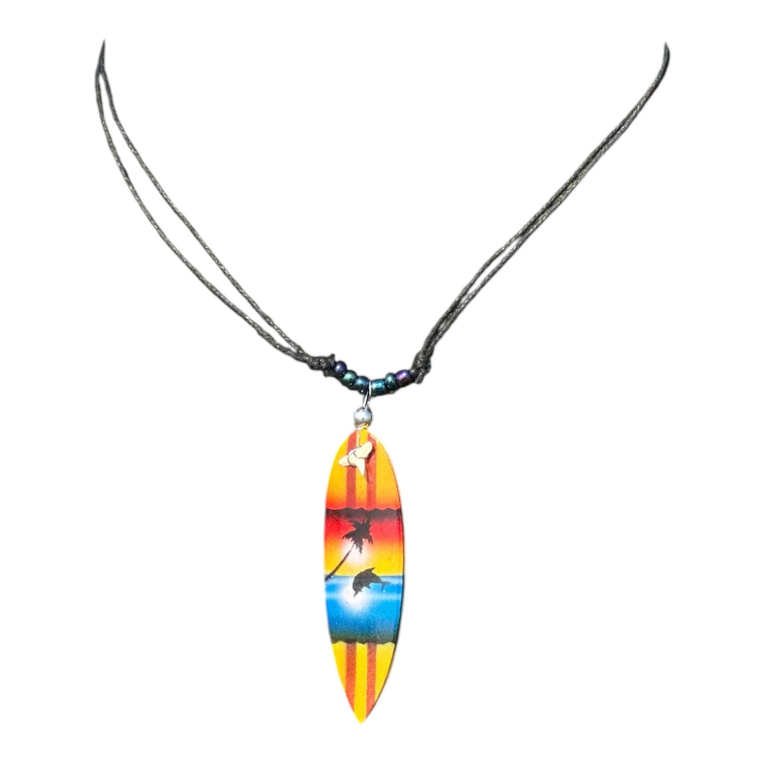 Haaientandketting surfboard metallic kraaltjes - Afbeelding 11